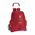 Roter Premium Rollrucksack: Modern, robust & bequem!