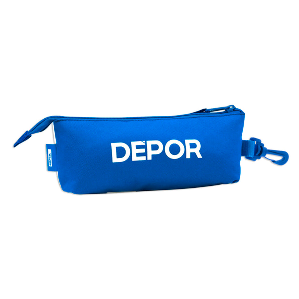 Allzwecktasche R. C. Deportivo de La Coruña Blau Weiss (20 x 8.5 x 5 cm)