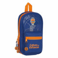 Rucksack mit Federtaschen Valencia Basket M847 Blau Orange 12 x 23 x 5
