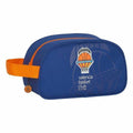 Kulturbeutel für die Schule Valencia Basket M248 Blau Orange Sportlich – LuxeStyle Schweiz