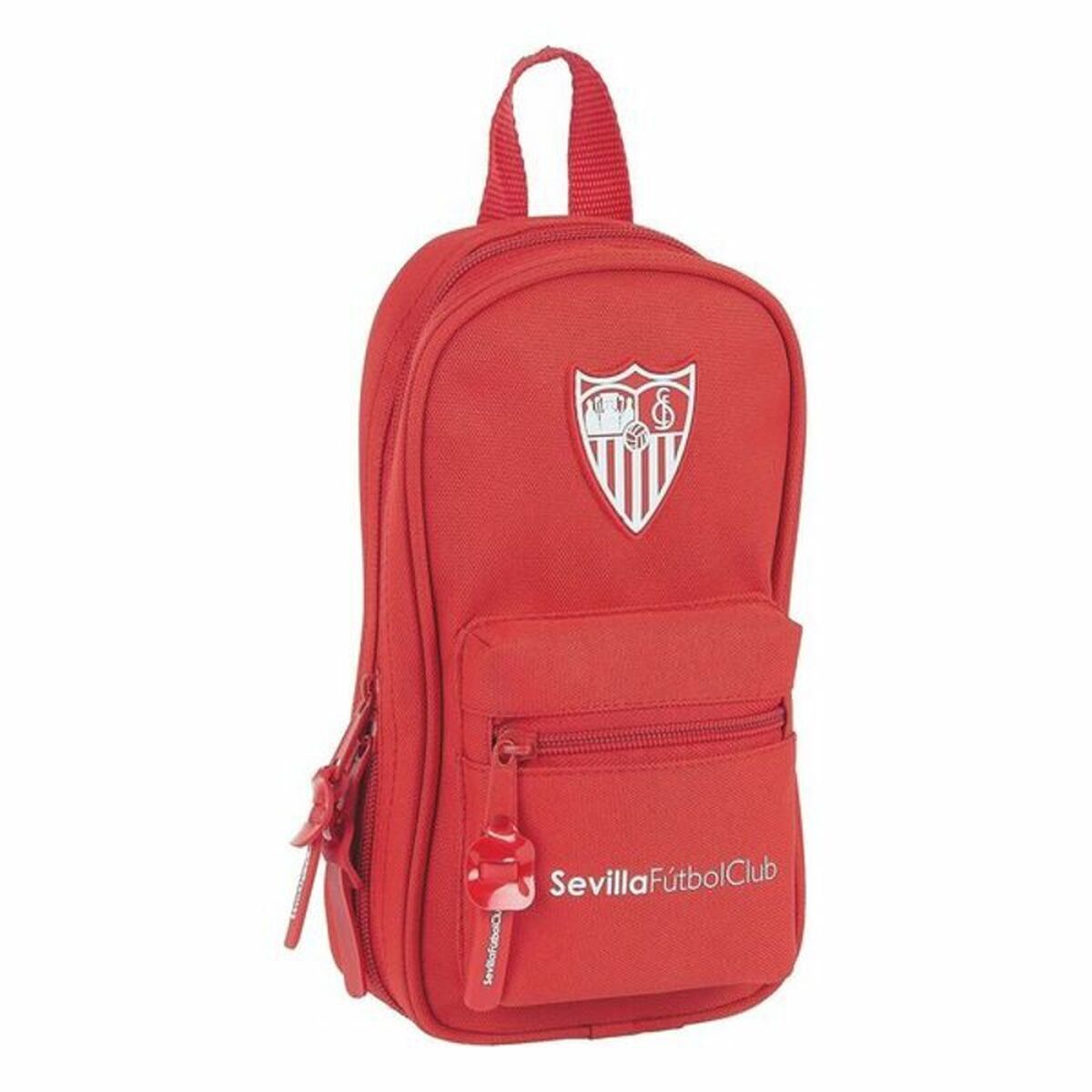 Rucksack mit Federtaschen Sevilla Fútbol Club M747 Rot 12 x 23 x 5 cm