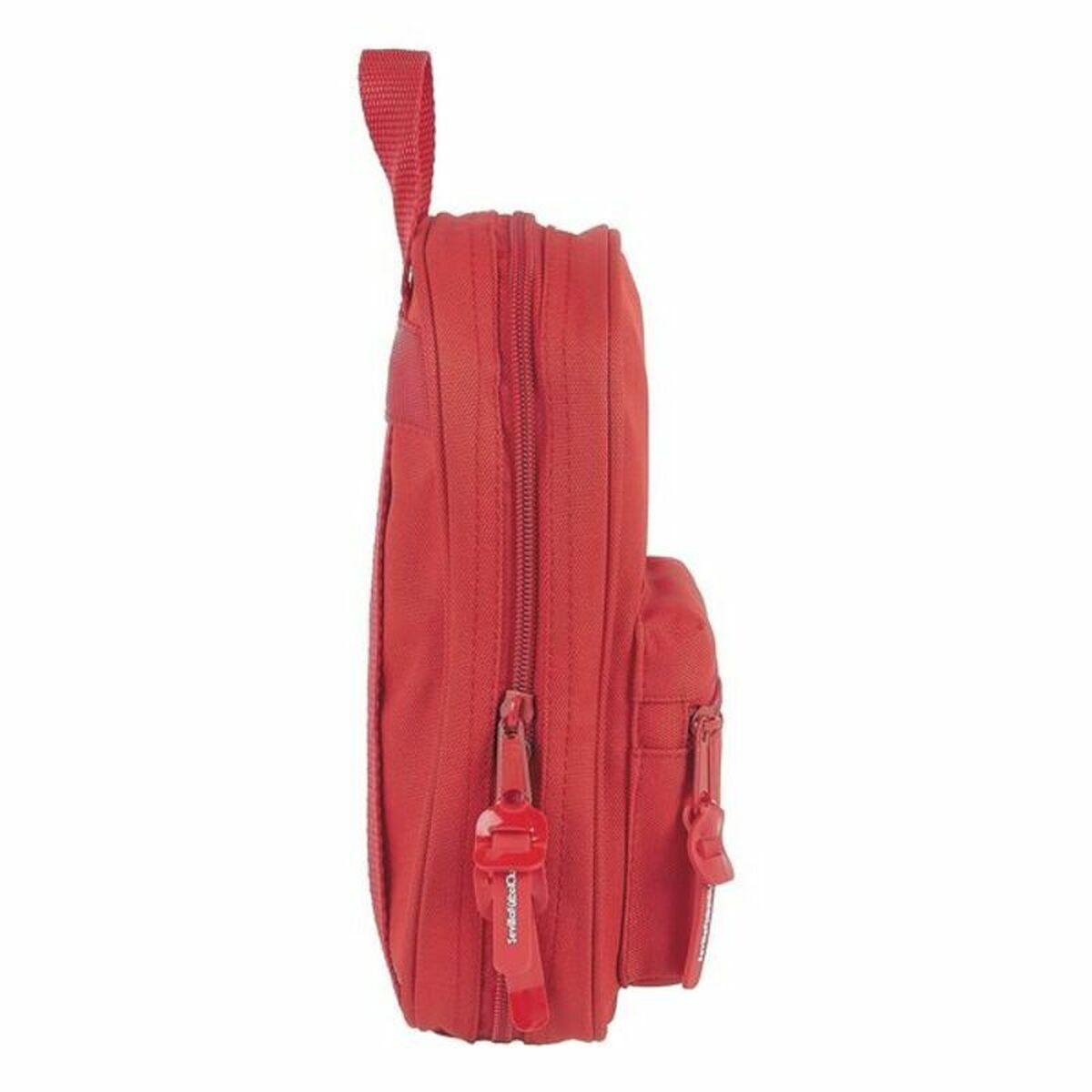 Rucksack mit Federtaschen Sevilla Fútbol Club M747 Rot 12 x 23 x 5 cm