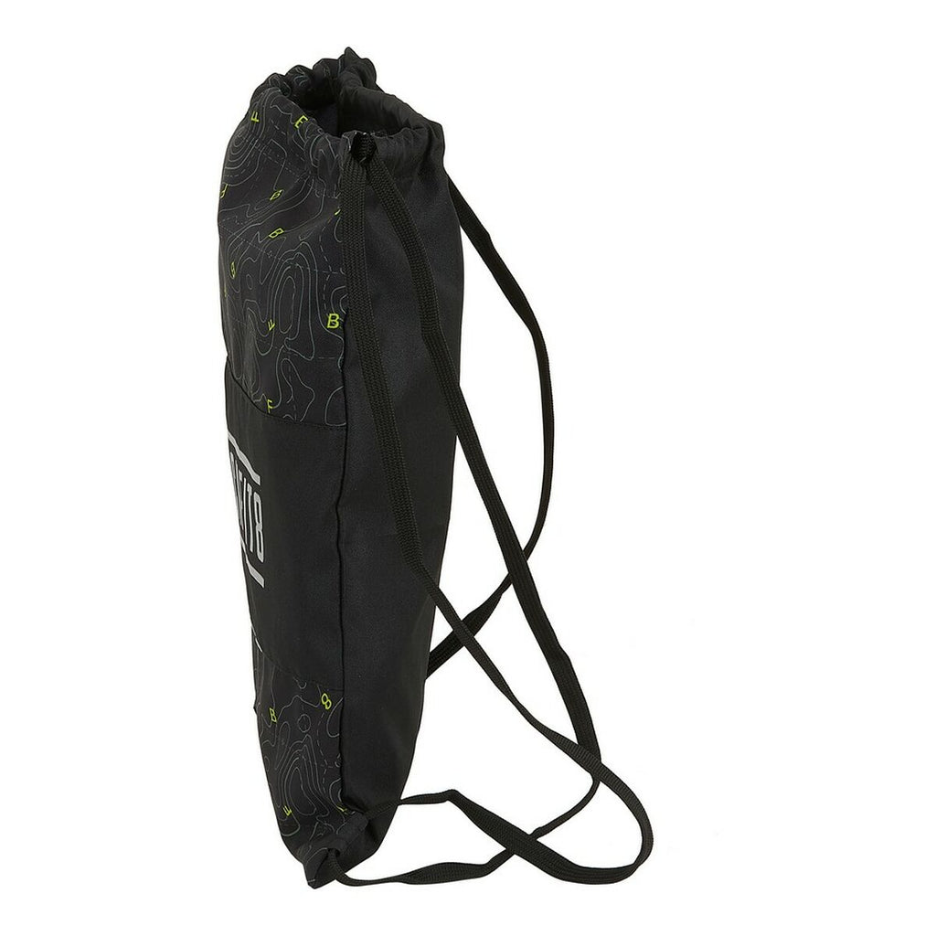 Rucksacktasche mit Bändern Topography BlackFit8 M196A Schwarz grün