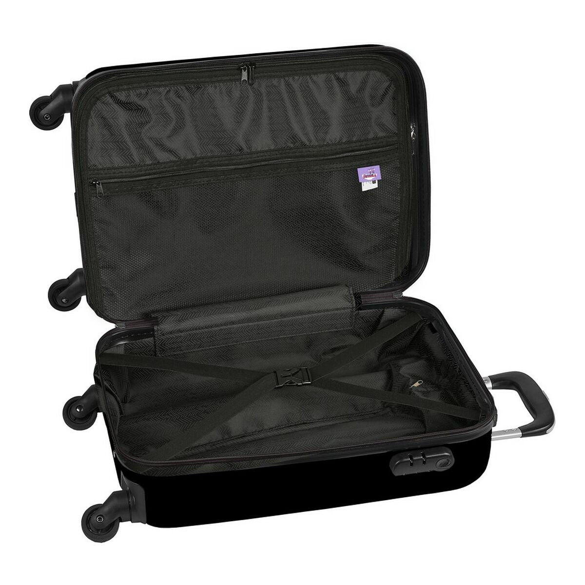 Koffer für die Kabine El Hormiguero Schwarz 20'' (34.5 x 55 x 20 cm) – LuxeStyle Schweiz