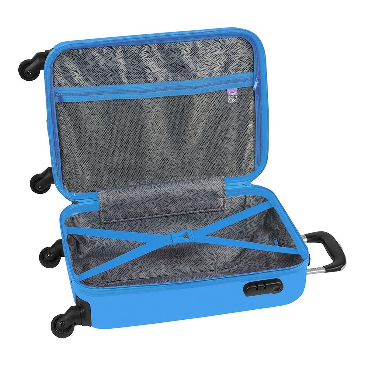 Koffer für die Kabine El Hormiguero Blau 20'' (34.5 x 55 x 20 cm) – LuxeStyle Schweiz