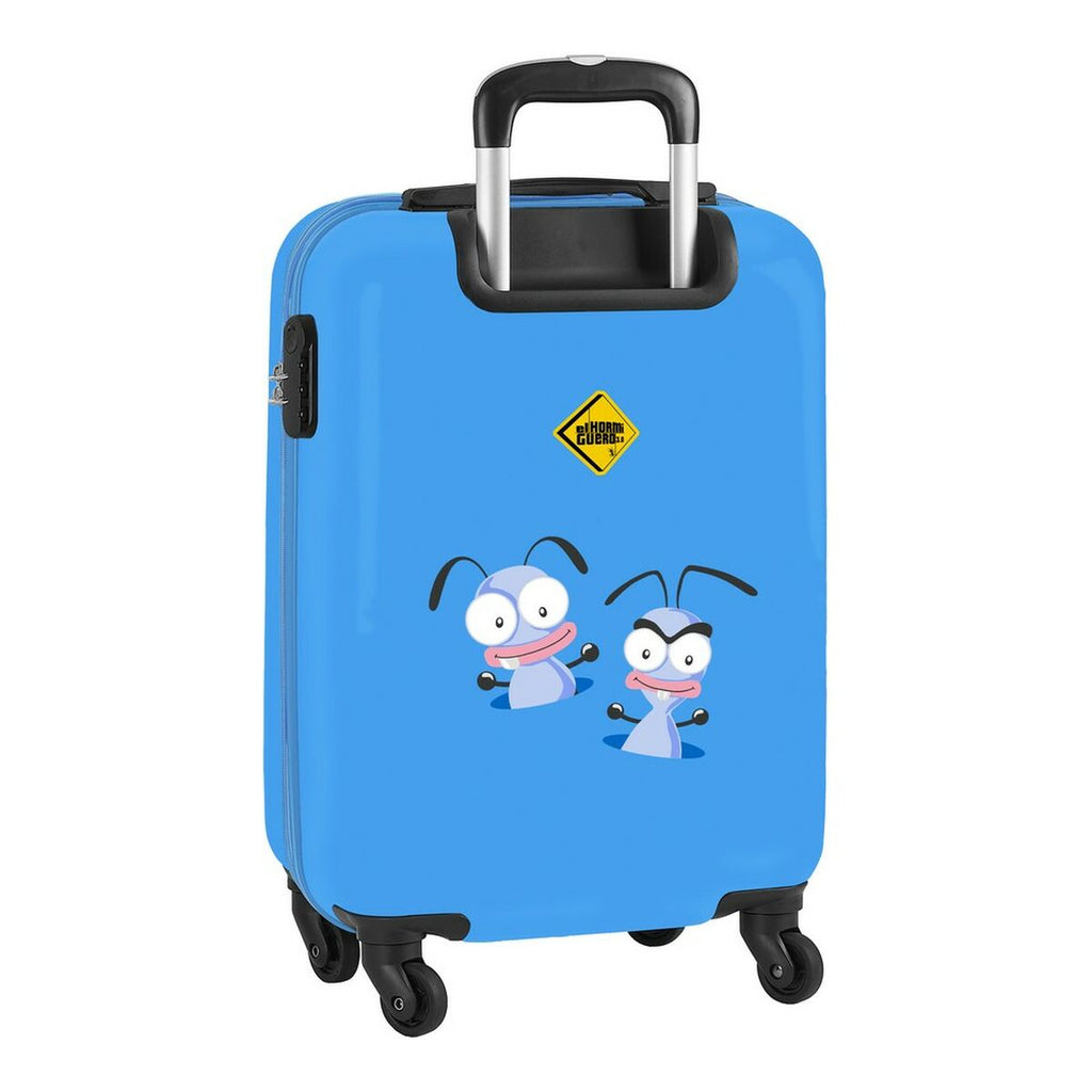 Koffer für die Kabine El Hormiguero Blau 20'' (34.5 x 55 x 20 cm) – LuxeStyle Schweiz