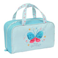 Kulturbeutel für die Schule BlackFit8 Mariposa Hellblau 31 x 14 x 19 cm