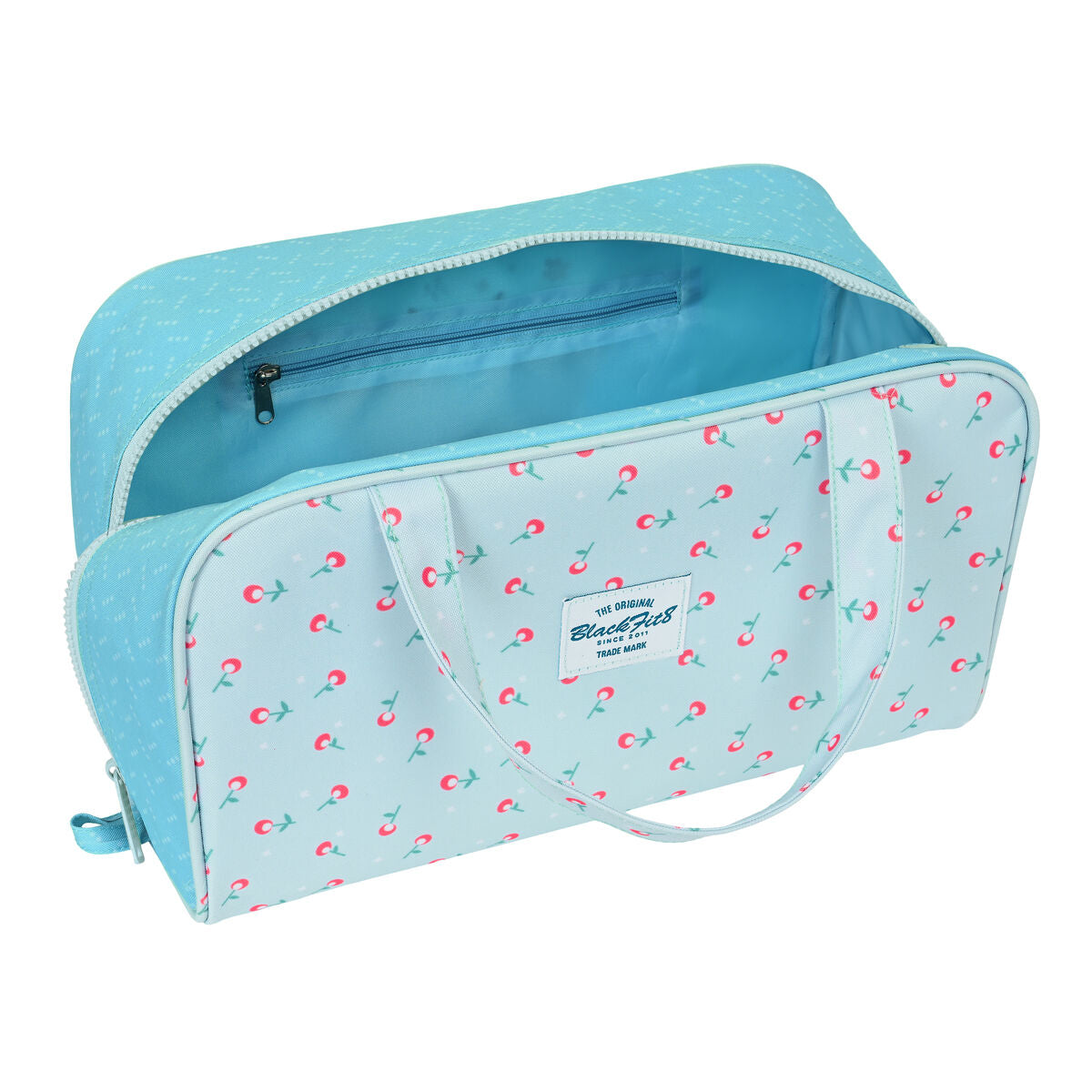 Kulturbeutel für die Schule BlackFit8 Mariposa Hellblau 31 x 14 x 19 cm