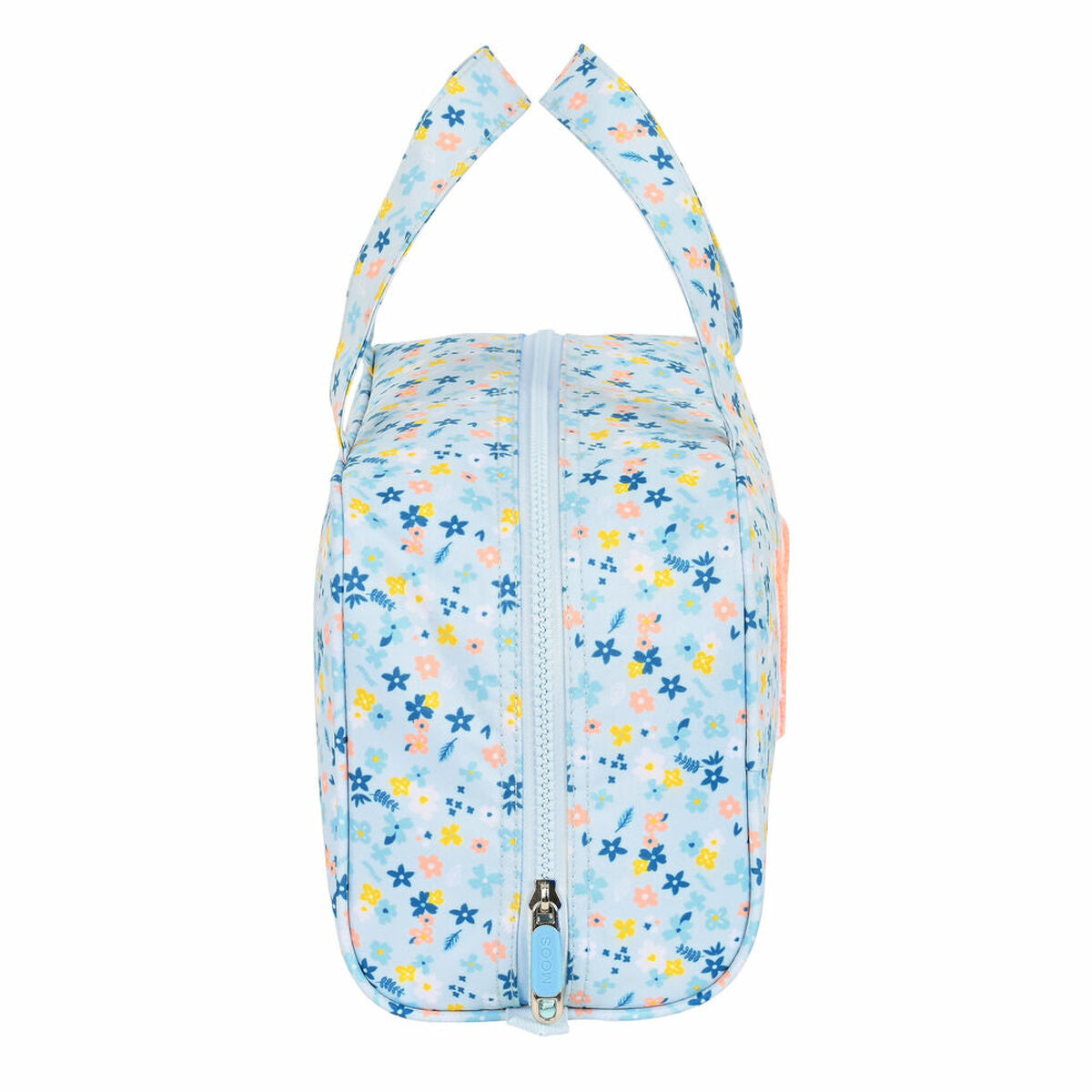 Kulturbeutel für die Schule Moos Lovely Hellblau 31 x 14 x 19 cm