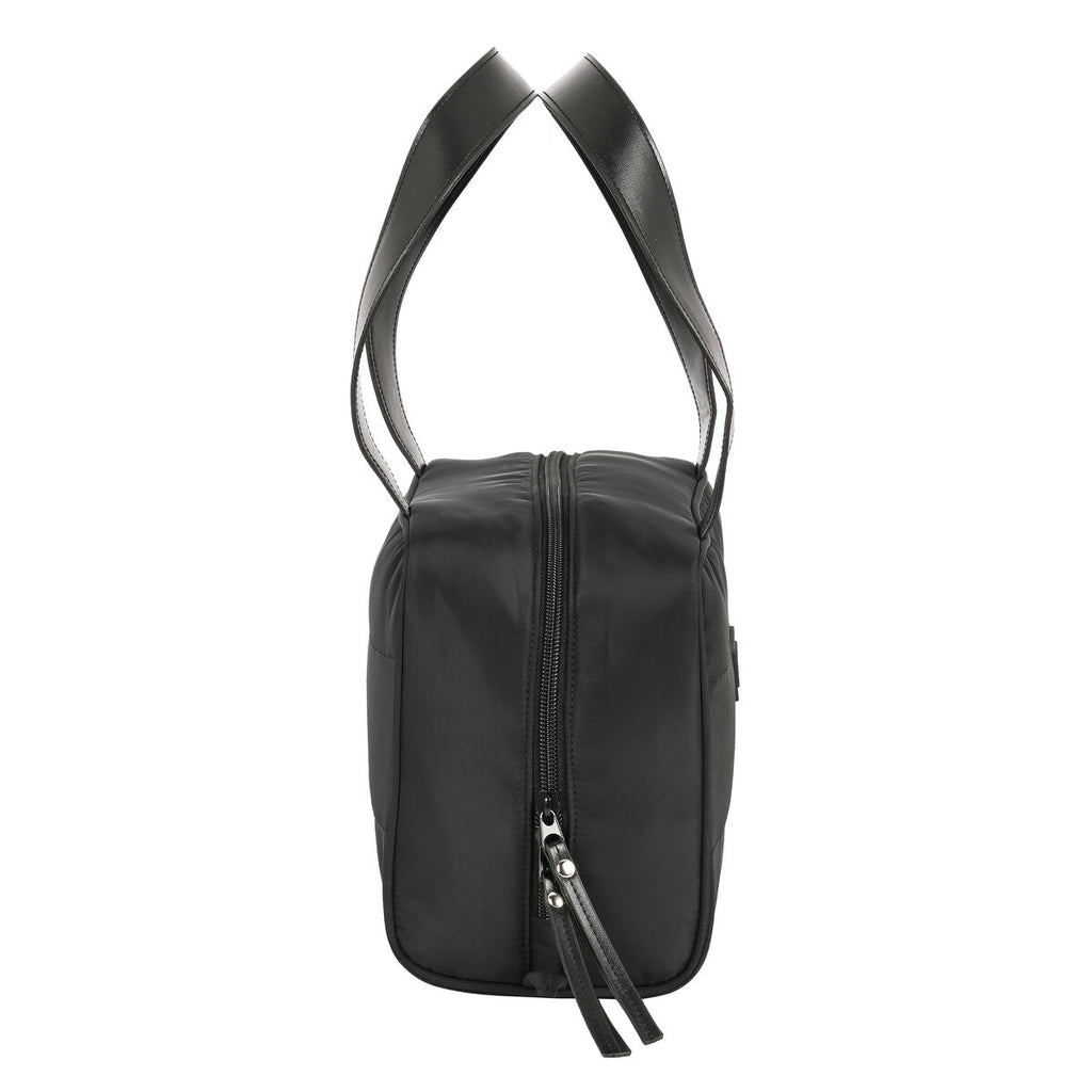 Kulturbeutel für die Schule Moos Negro Schwarz Polsterung 31 x 14 x 19