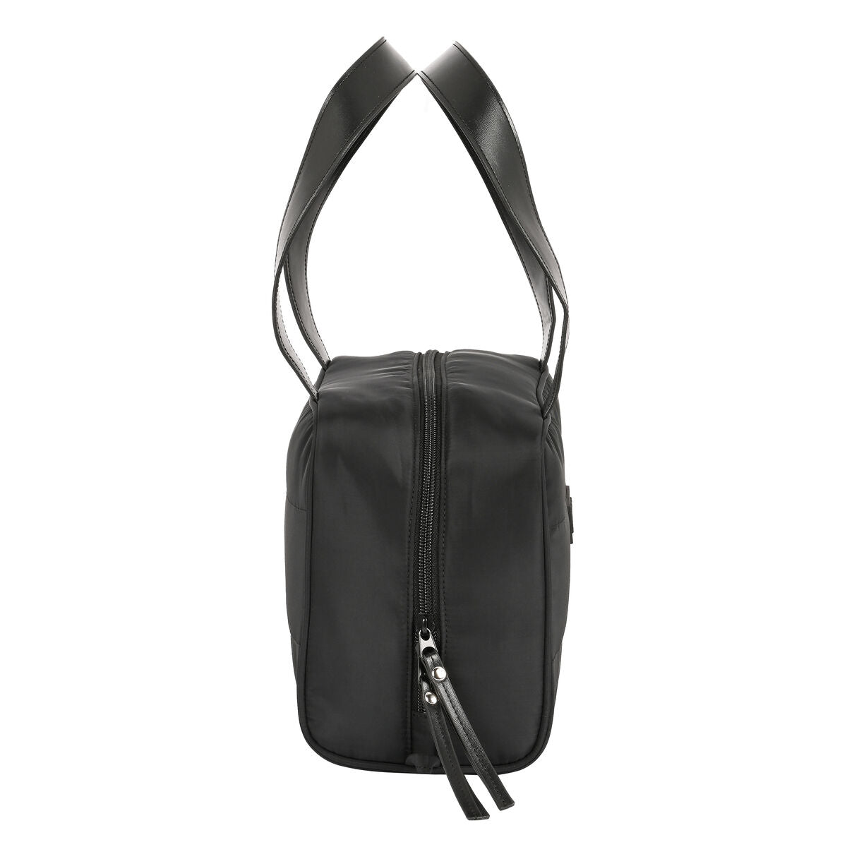 Kulturbeutel für die Schule Moos Negro Schwarz Polsterung 31 x 14 x 19