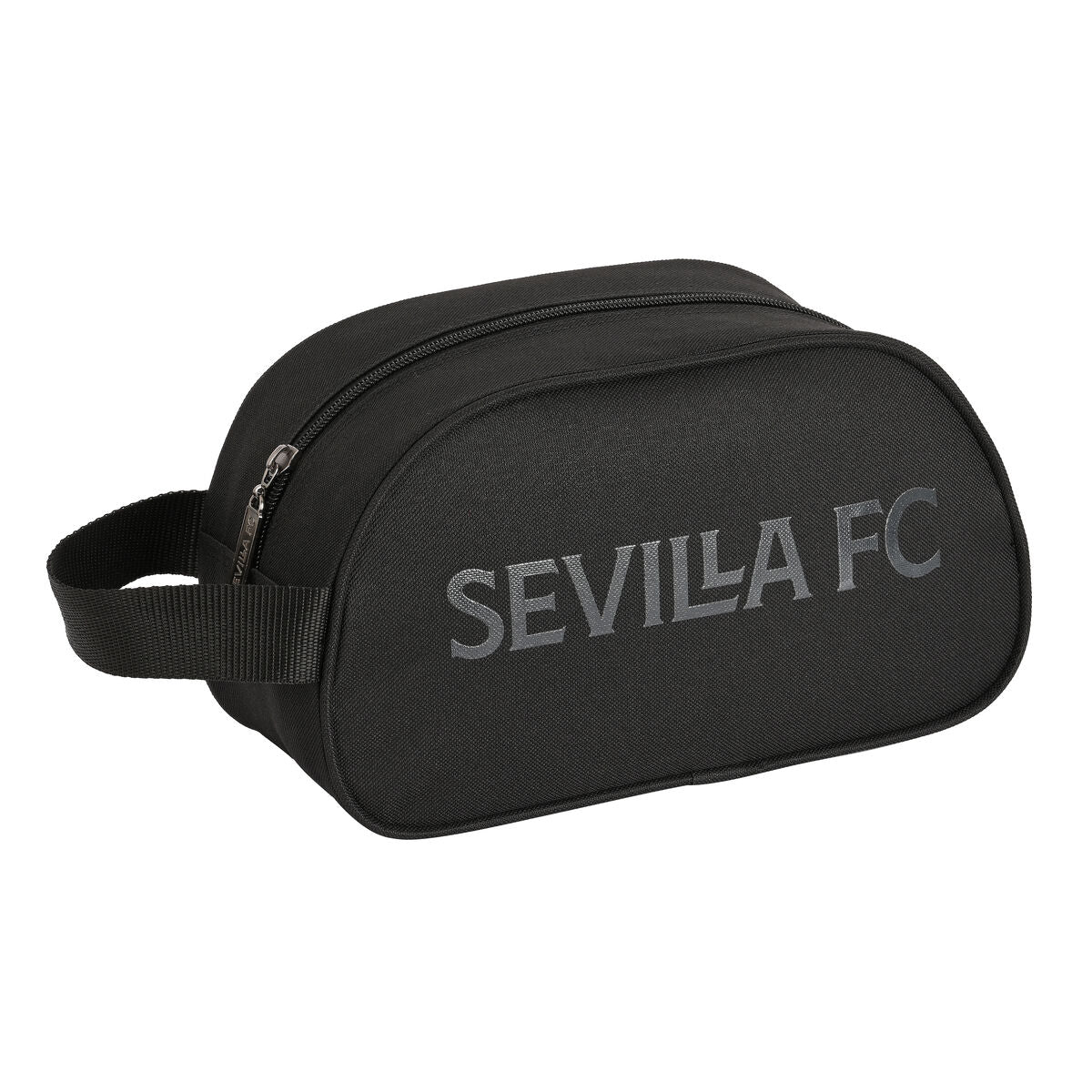 Kulturbeutel für die Schule Sevilla Fútbol Club Teen Schwarz Sportlich