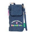 Geldbeutel Benetton Denim Mobile Tasche Blau – LuxeStyle Schweiz