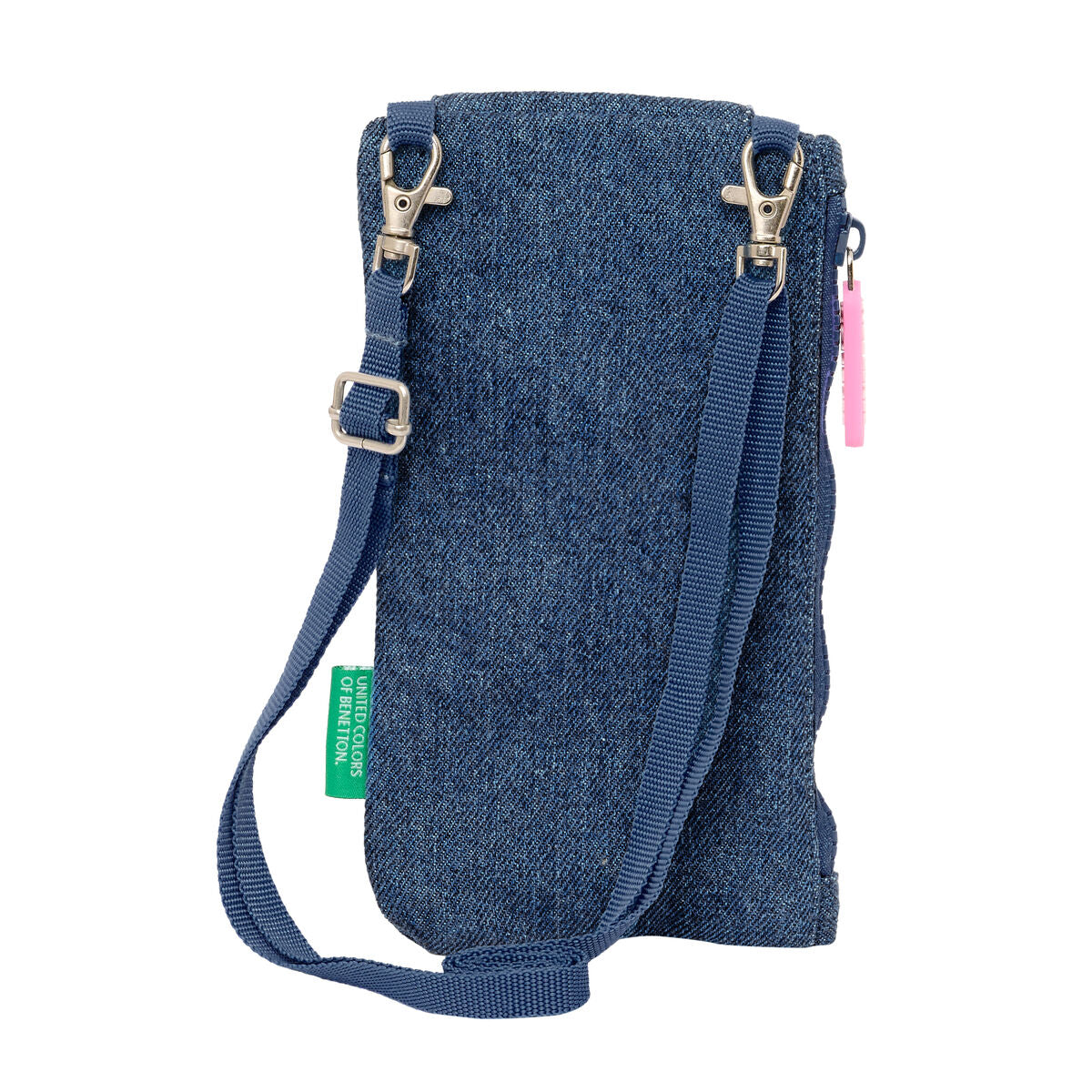 Geldbeutel Benetton Denim Mobile Tasche Blau – LuxeStyle Schweiz