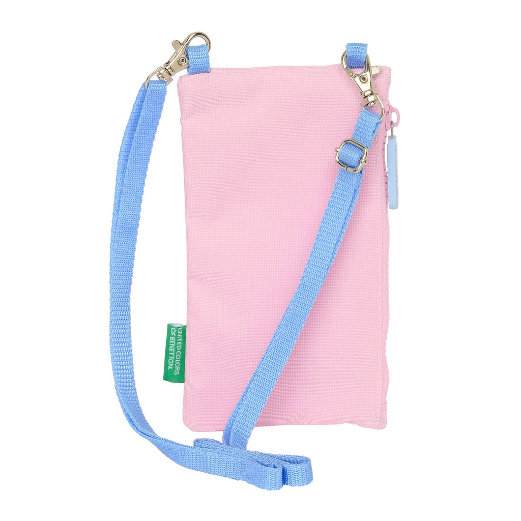 Geldbeutel Benetton Pink Mobile Tasche Rosa – LuxeStyle Schweiz