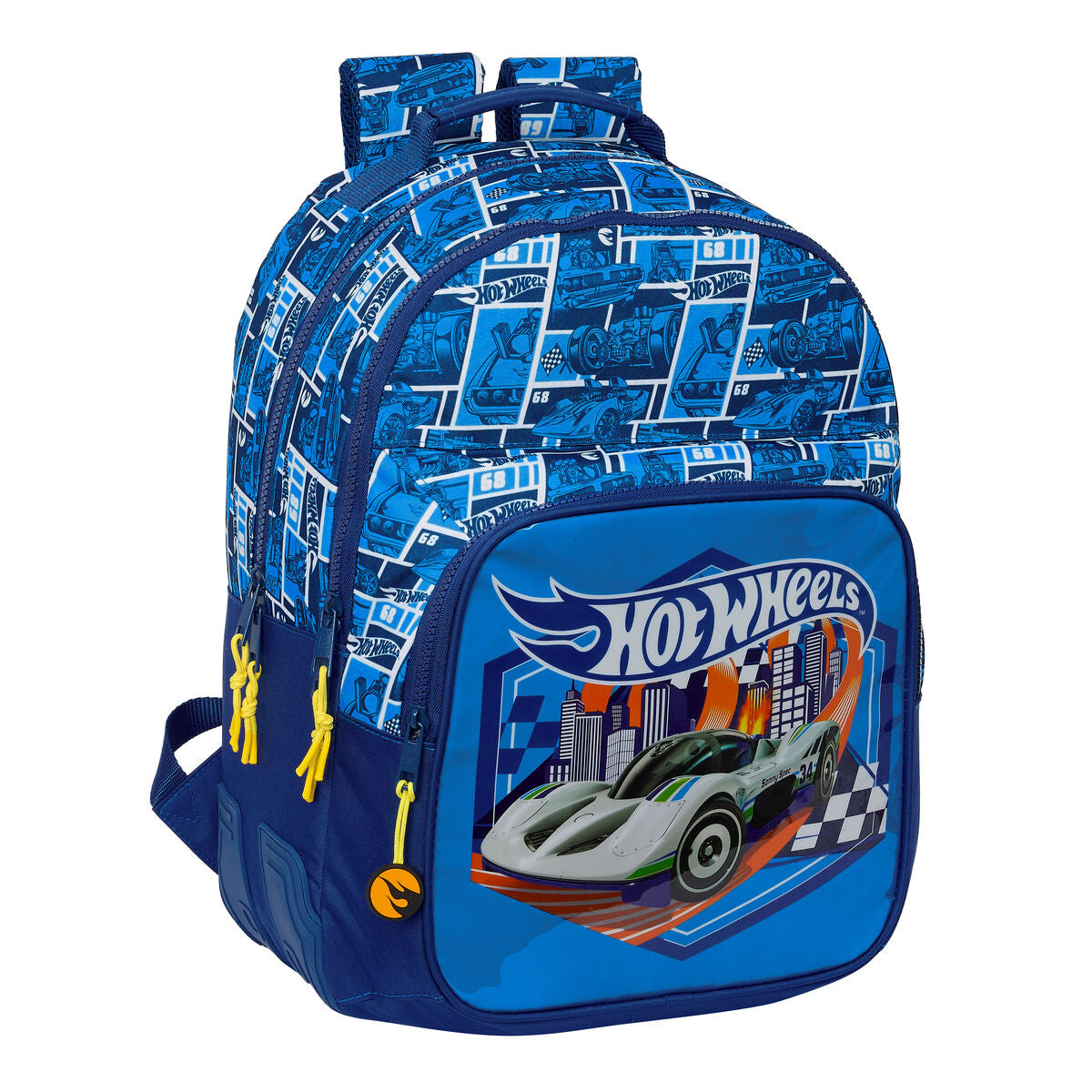 Geräumiger Schulrucksack Marineblau – Für den Schulalltag!