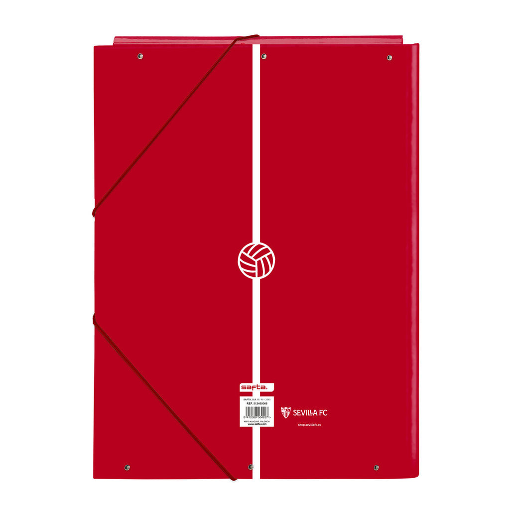 Faltblatt Sevilla Fútbol Club Rot