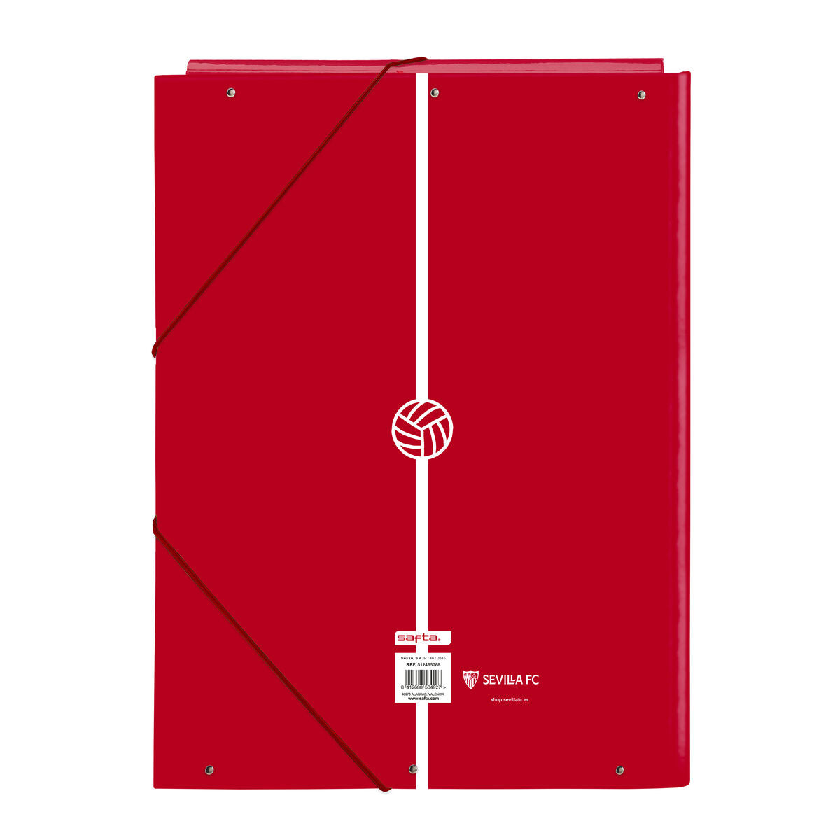 Faltblatt Sevilla Fútbol Club Rot