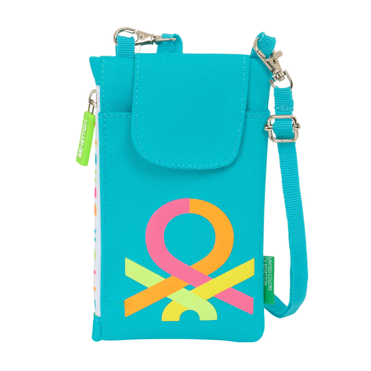 Handy‑Geldbörse Benetton Summer Blau – LuxeStyle Schweiz