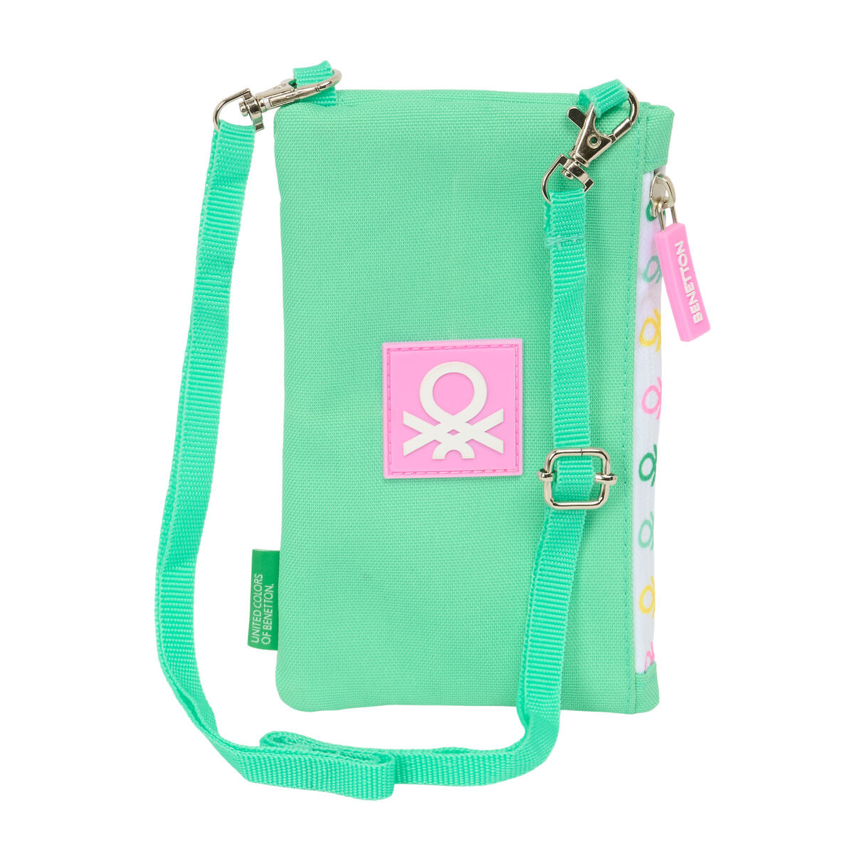 Handy‑Geldbörse Benetton Mint grün – LuxeStyle Schweiz