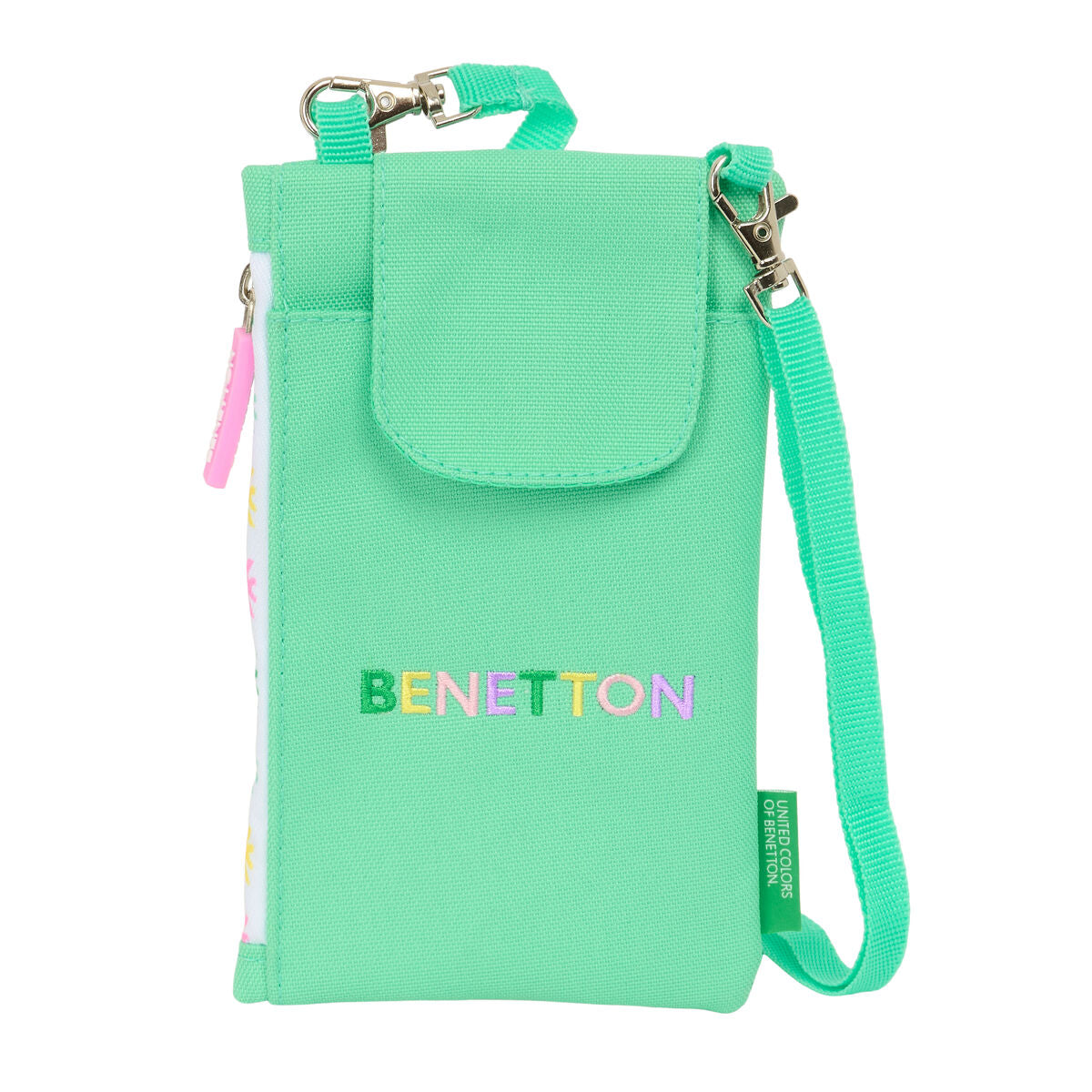 Handy‑Geldbörse Benetton Mint grün – LuxeStyle Schweiz