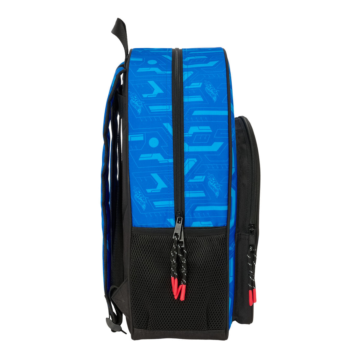 Schulrucksack Hot Wheels Let's race Blau Schwarz 33 x 42 x 14 cm – Bild 2 | LuxeStyle