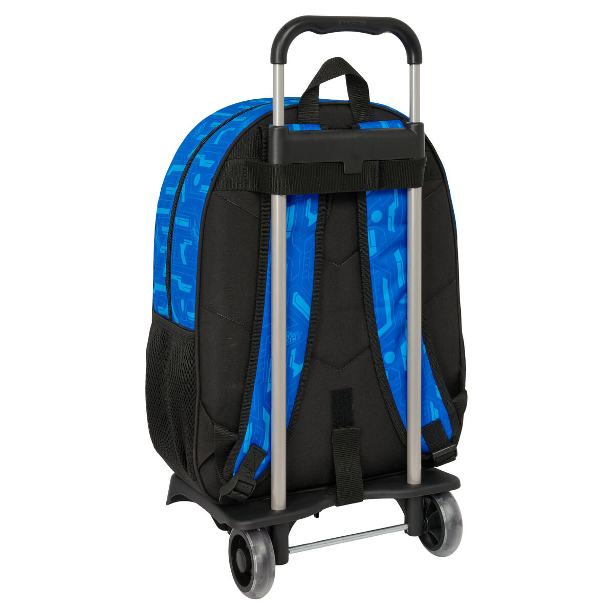 Schulrucksack mit Rädern Hot Wheels Let's race Blau Schwarz 33 x 42 x 14 cm – Bild 3 | LuxeStyle