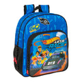Schulrucksack Hot Wheels Let's race Blau Schwarz 32 x 38 x 12 cm