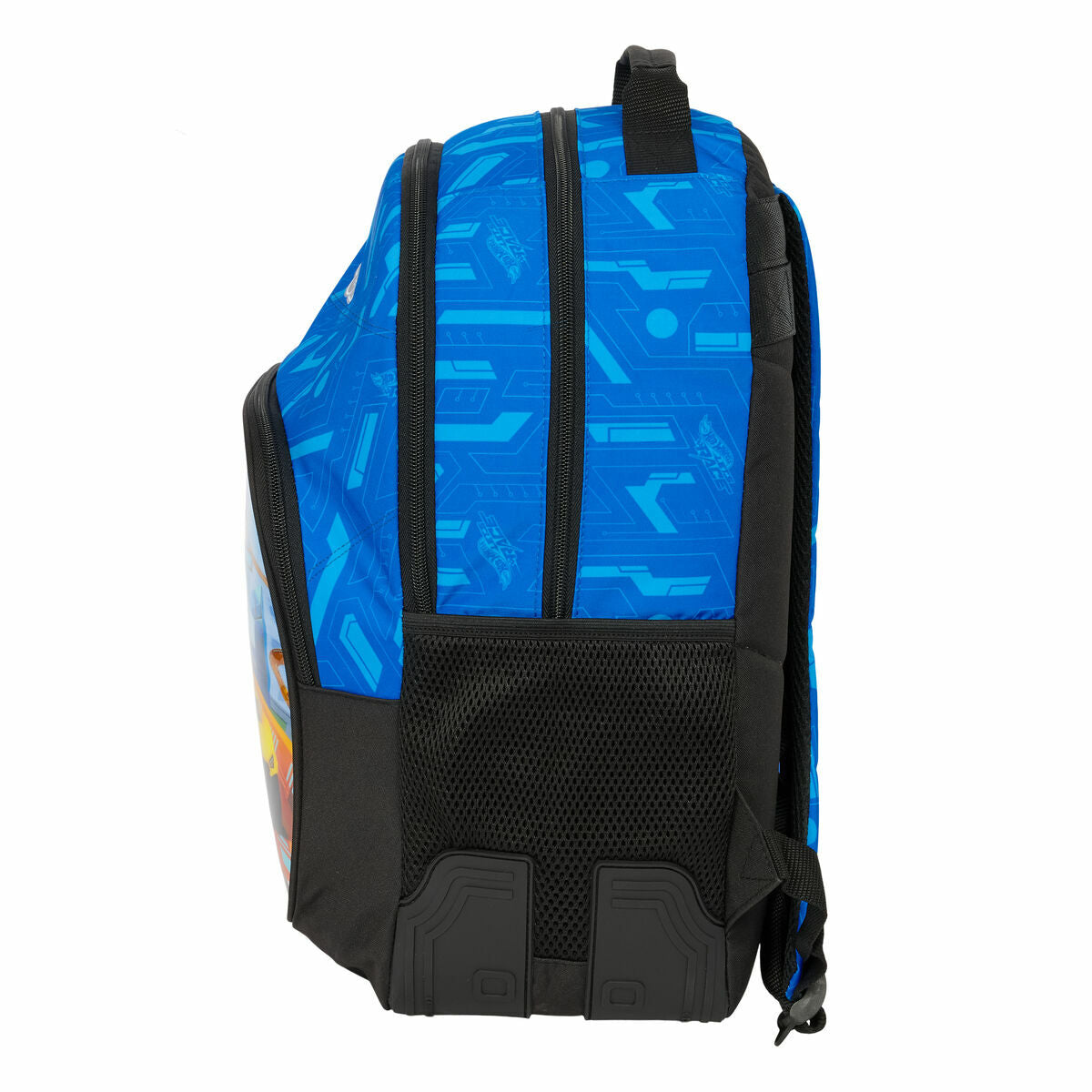 Sportlicher Schulrucksack Blau-Schwarz – Bereit für die Schule