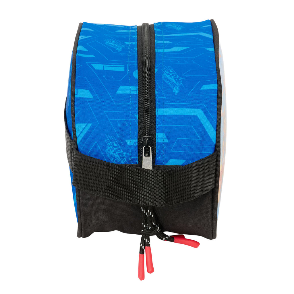 Reise-Toilettentasche Hot Wheels Let's race Blau Schwarz 26 x 15 x 12 cm – Bild 2 | LuxeStyle