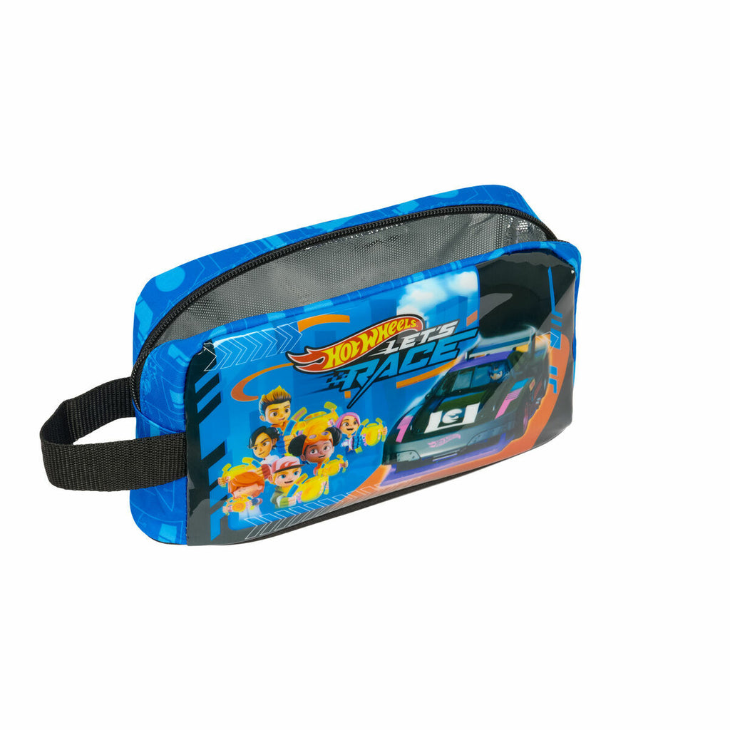 Thermo-Vesperbox Hot Wheels Let's race Blau Schwarz 21,5 x 12 x 6,5 cm