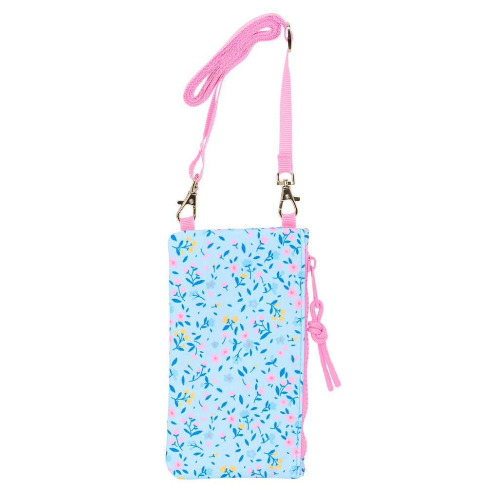 Handy‑Geldbörse Vicky Martín Berrocal Paraíso Blau Rosa – LuxeStyle Schweiz