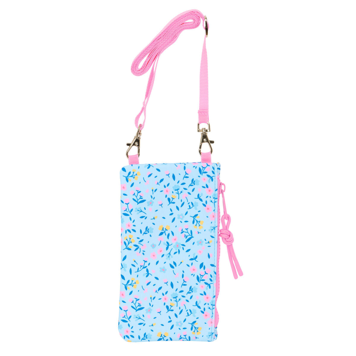 Handy‑Geldbörse Vicky Martín Berrocal Paraíso Blau Rosa – LuxeStyle Schweiz