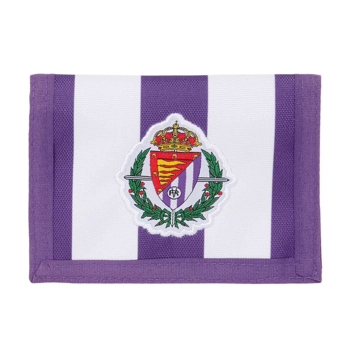 Herren Portemonnaie Real Valladolid C.F. Weiß Lila – LuxeStyle Schweiz