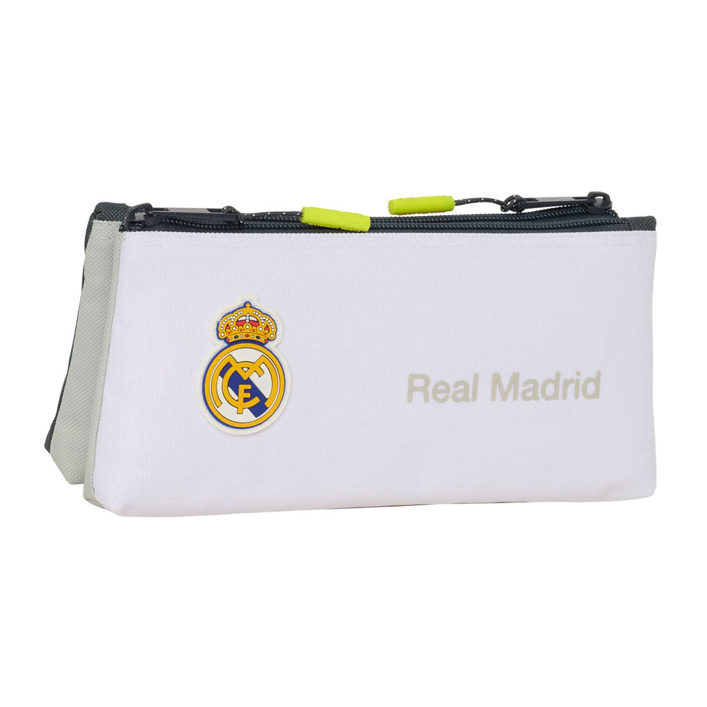 Reise-Toilettentasche Real Madrid C.F. Weiss Sportlich 22 x 10 x 8 cm