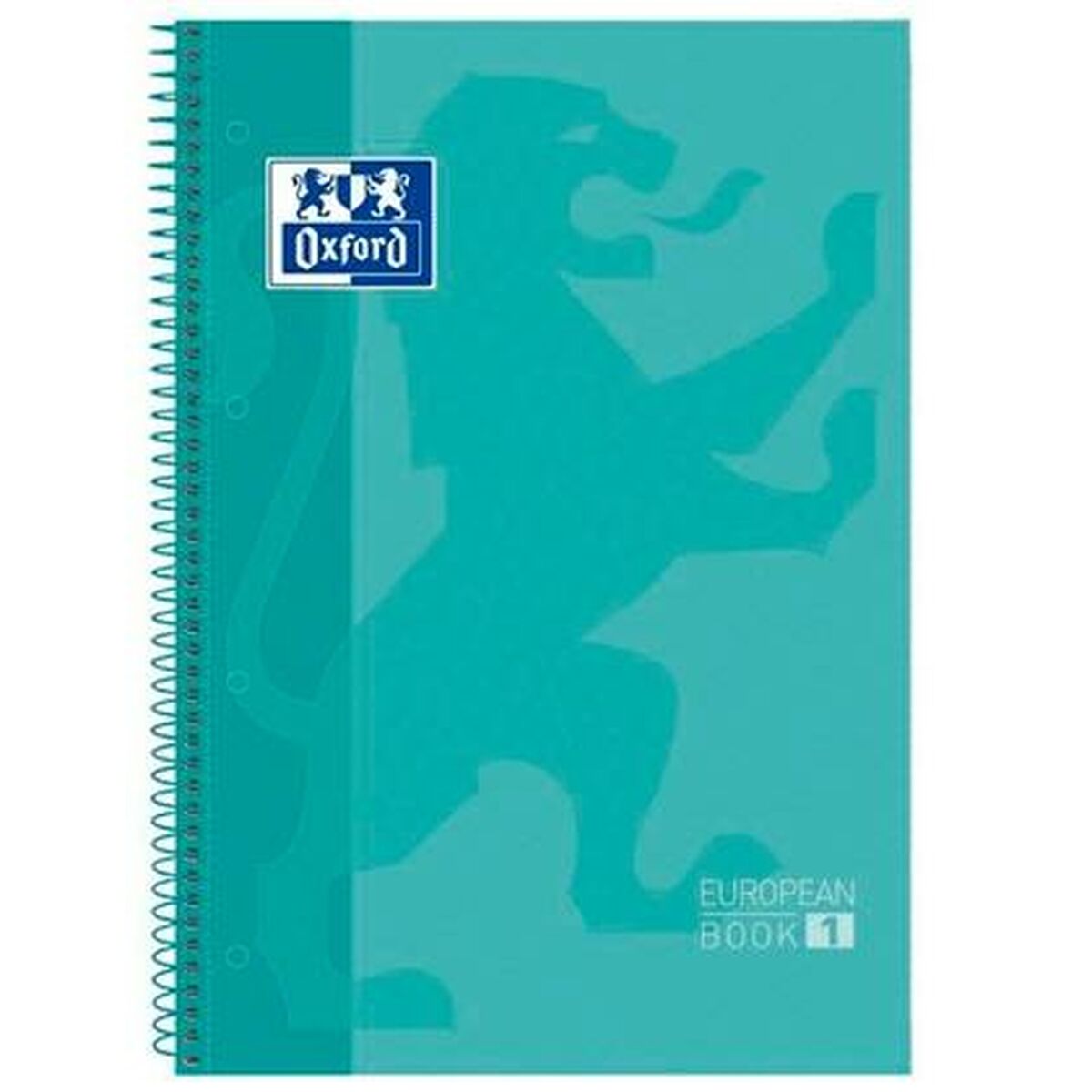 Notizbuch Oxford European Book Mint grün A4 5 Stücke