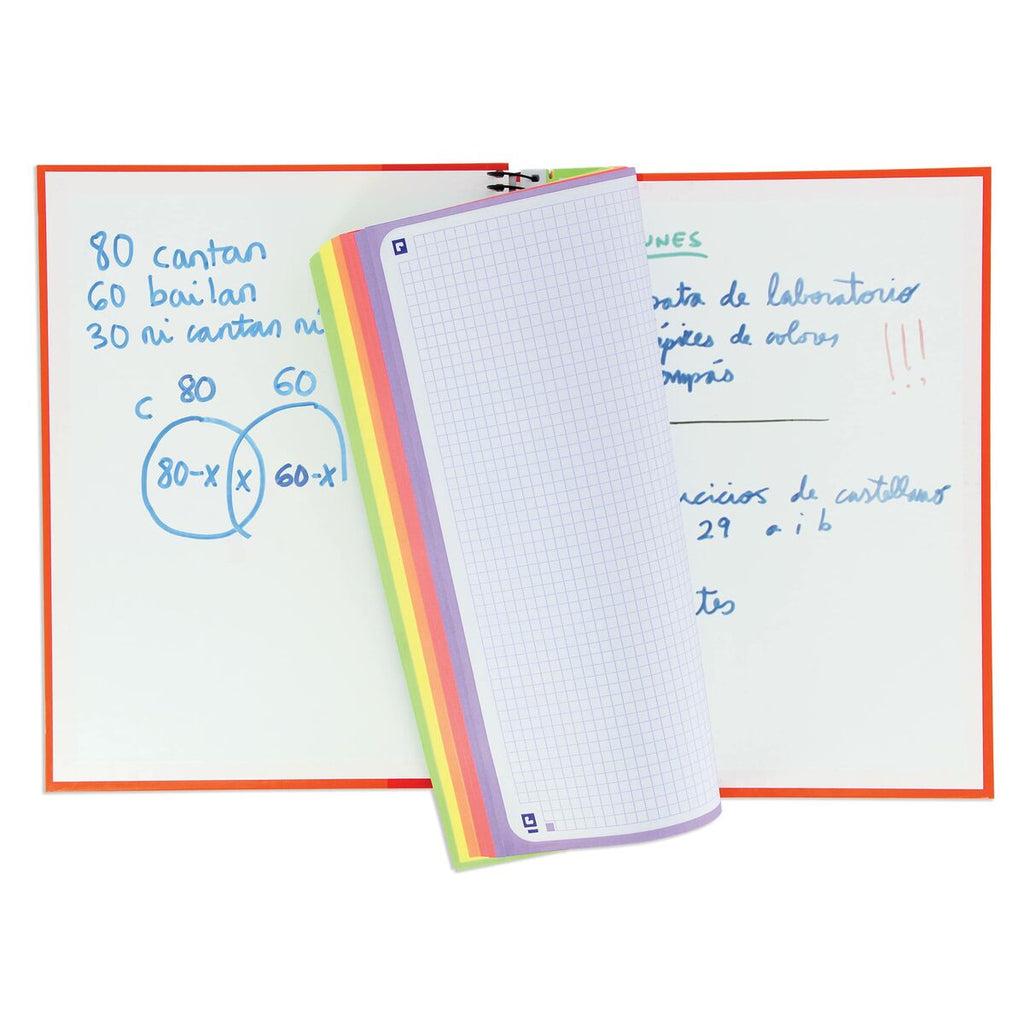 Notizbuch Oxford European Book Bunt A4 120 Blatt Mikroperforiert 5