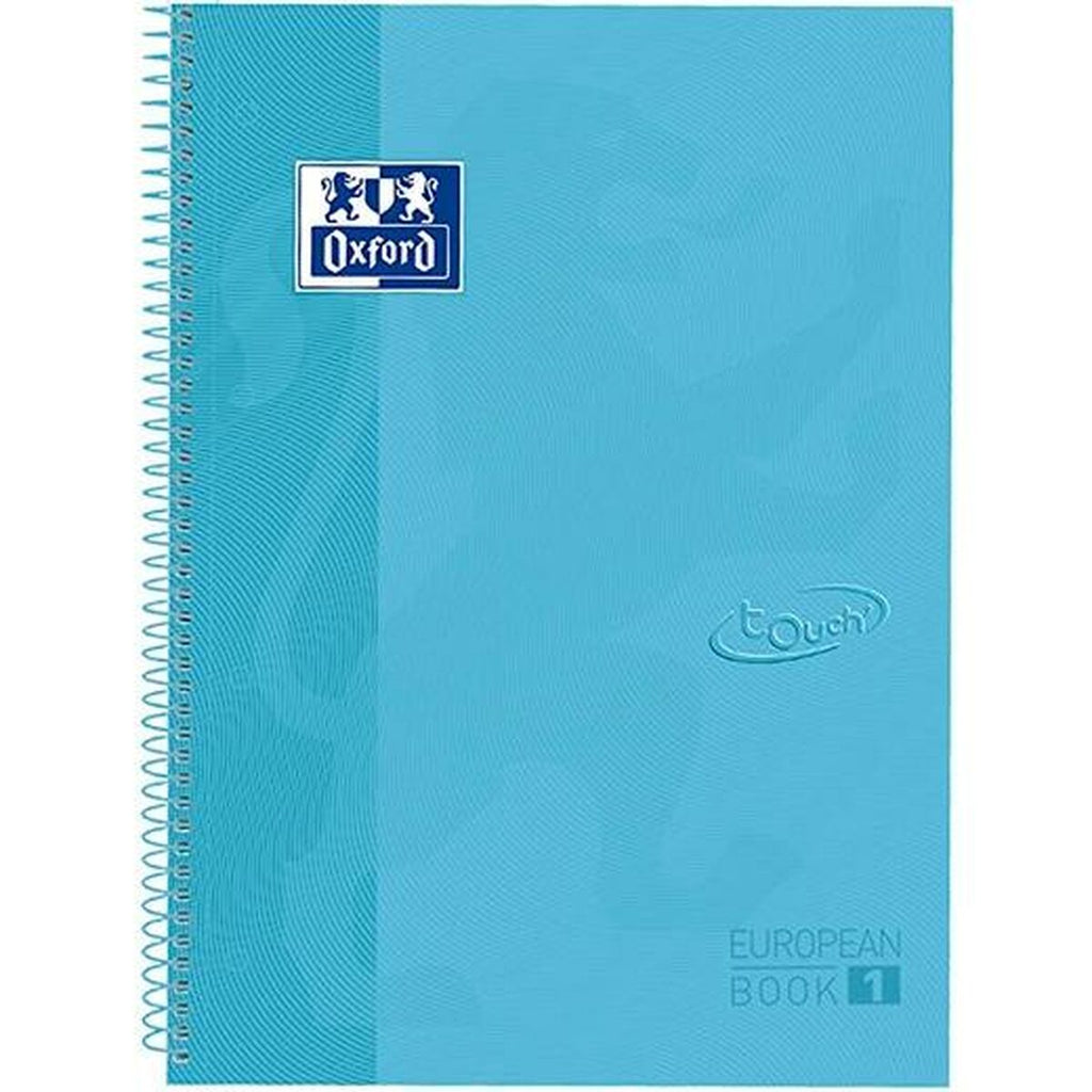 Notizbuch Oxford European Book Pastellblau A4 5 Stücke – LuxeStyle Schweiz