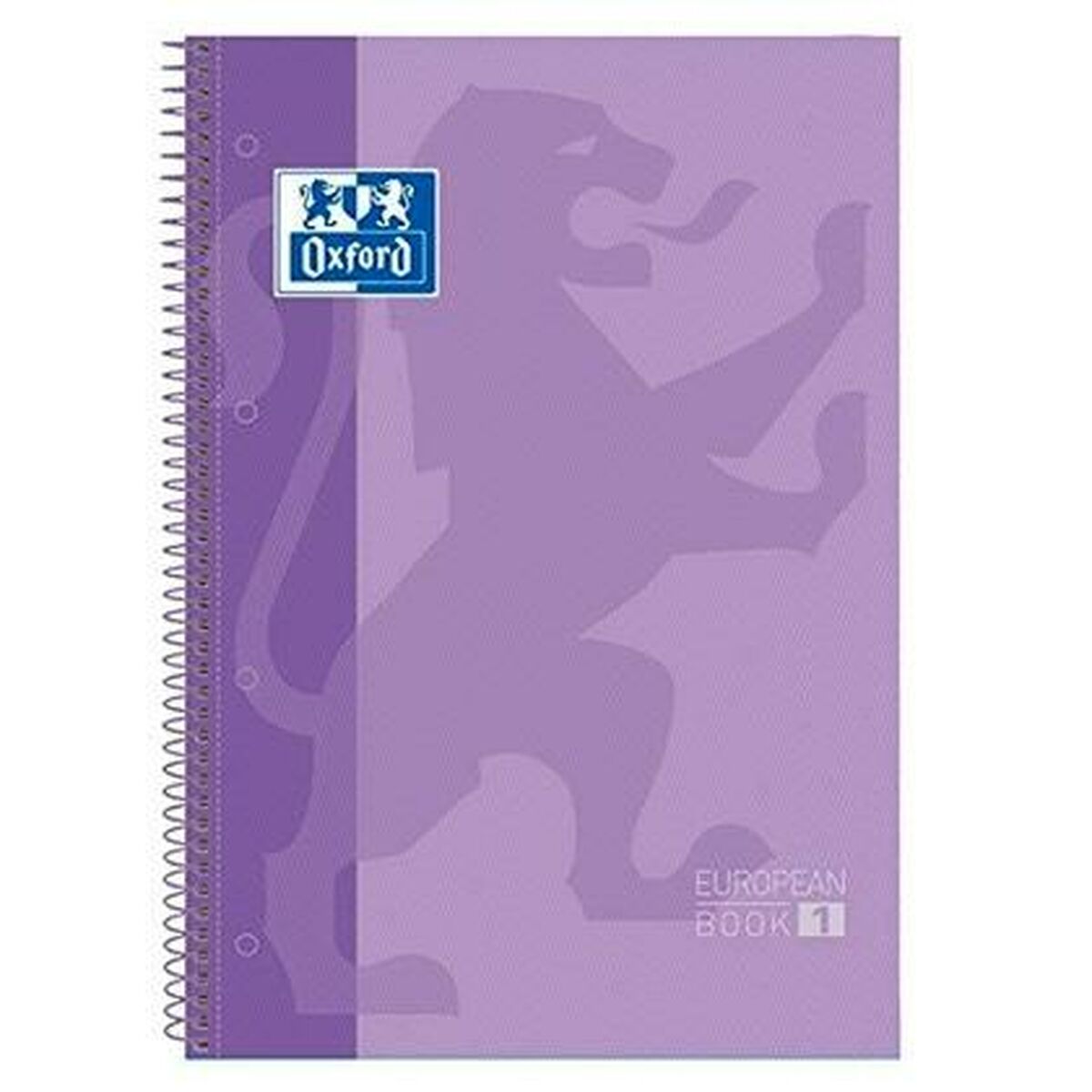 Notizbuch Oxford European Book Violett A4 A4+ 80 Blatt 5 Stücke – LuxeStyle Schweiz