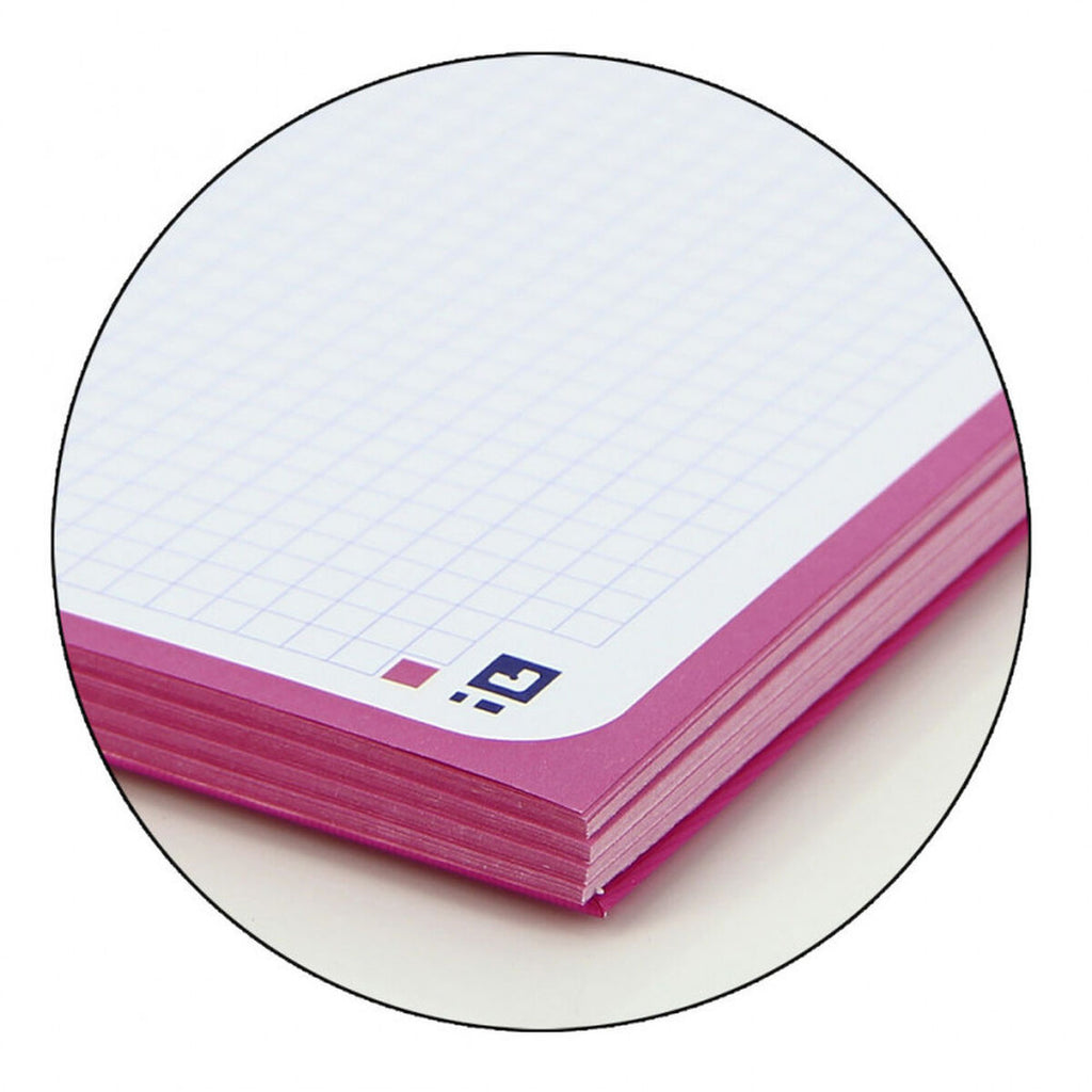 Notizbuch Oxford European Book Pink A4 A4+ 80 Blatt 5 Stücke – LuxeStyle Schweiz