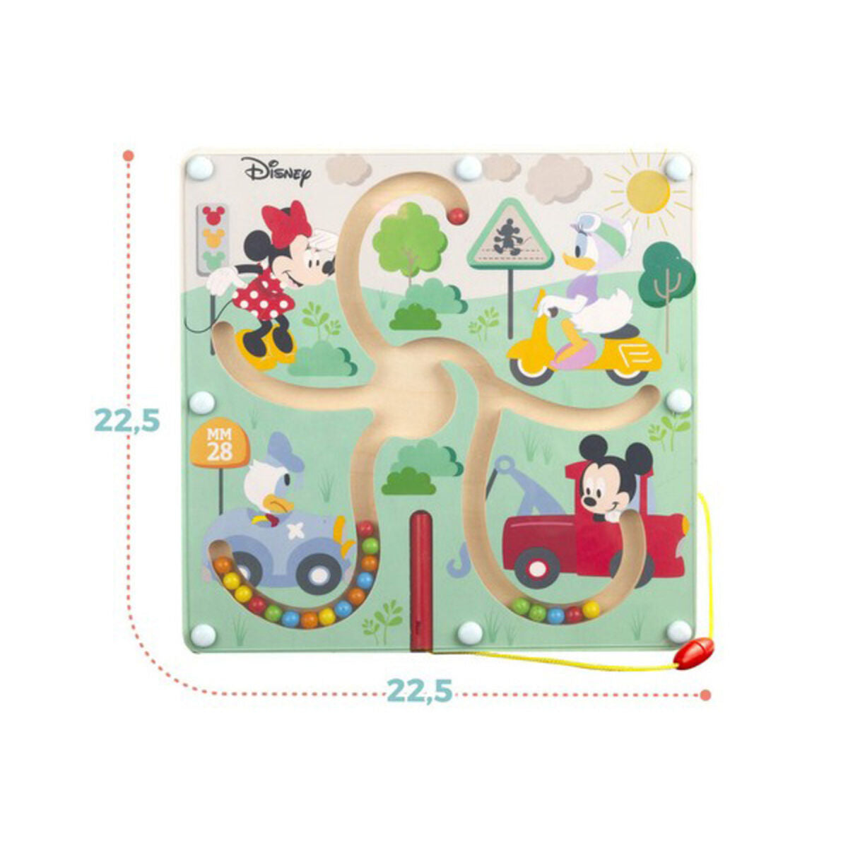Lernspiel Disney 22,5 x 1,5 x 22,5 cm
