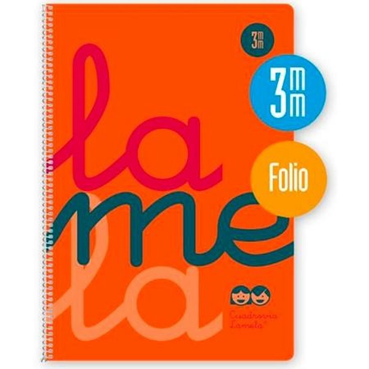 Notizbuch Lamela Orange Din A4 80 Blatt 5 Stücke – LuxeStyle Schweiz