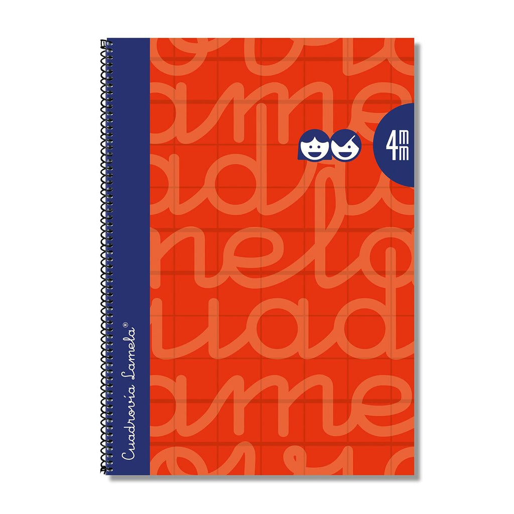 Notizbuch Lamela Rot Viertel 80 Blatt 5 Stücke – LuxeStyle Schweiz