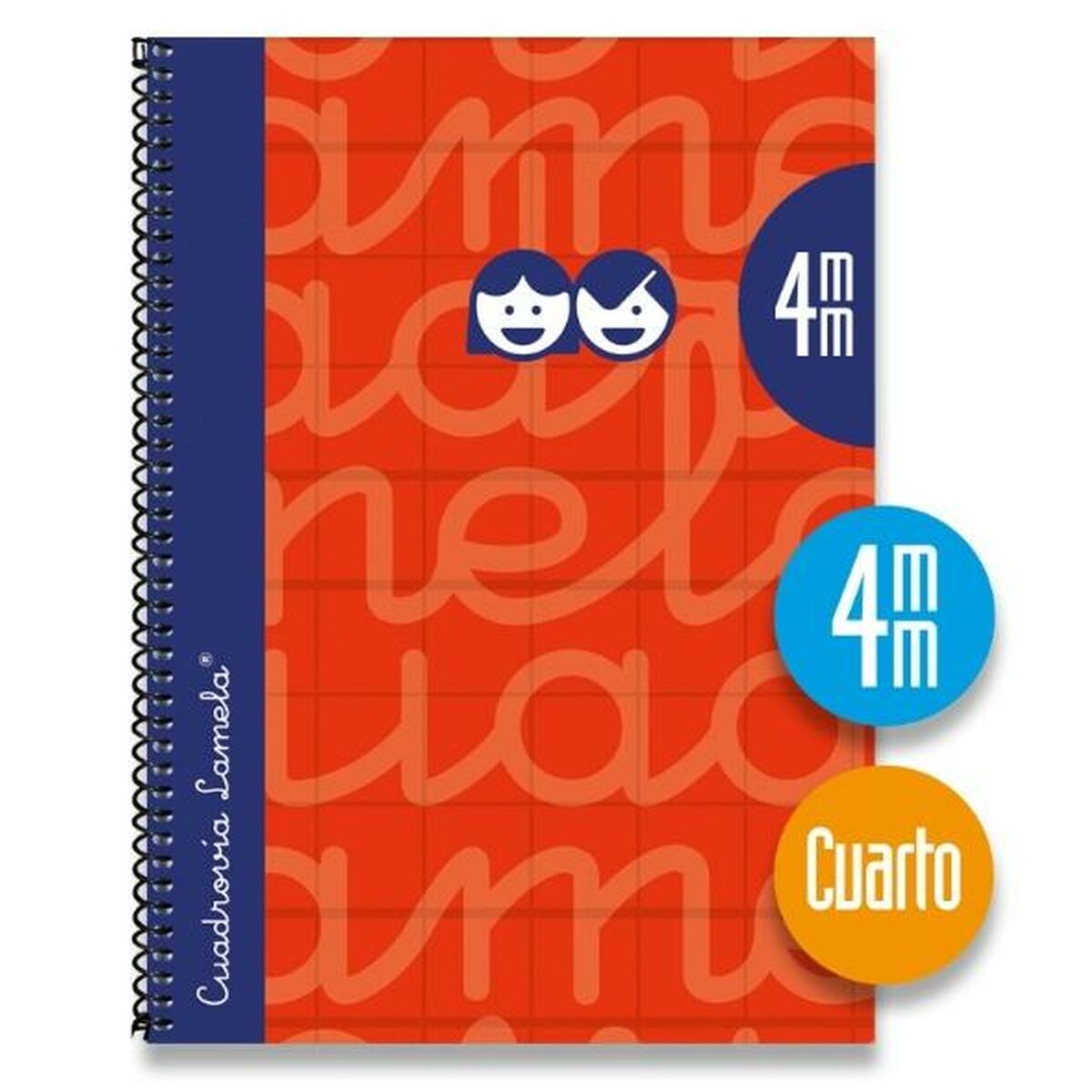 Notizbuch Lamela Rot Viertel 80 Blatt 5 Stücke – LuxeStyle Schweiz