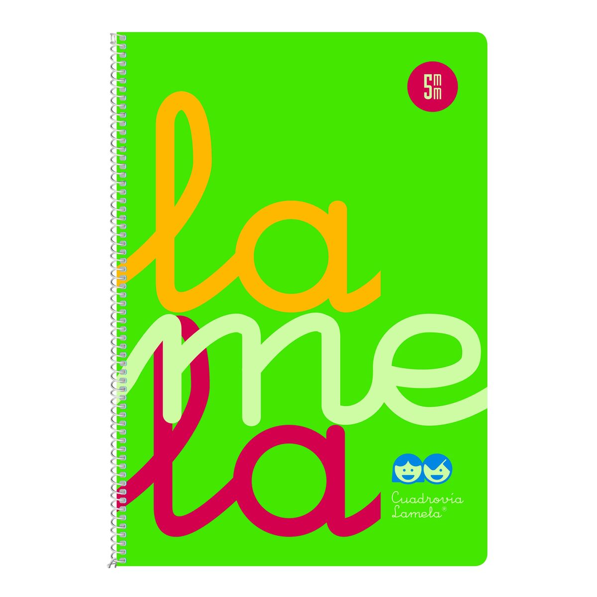 Notizbuch Lamela Fluor grün Din A4 80 Blatt 5 Stücke – LuxeStyle Schweiz