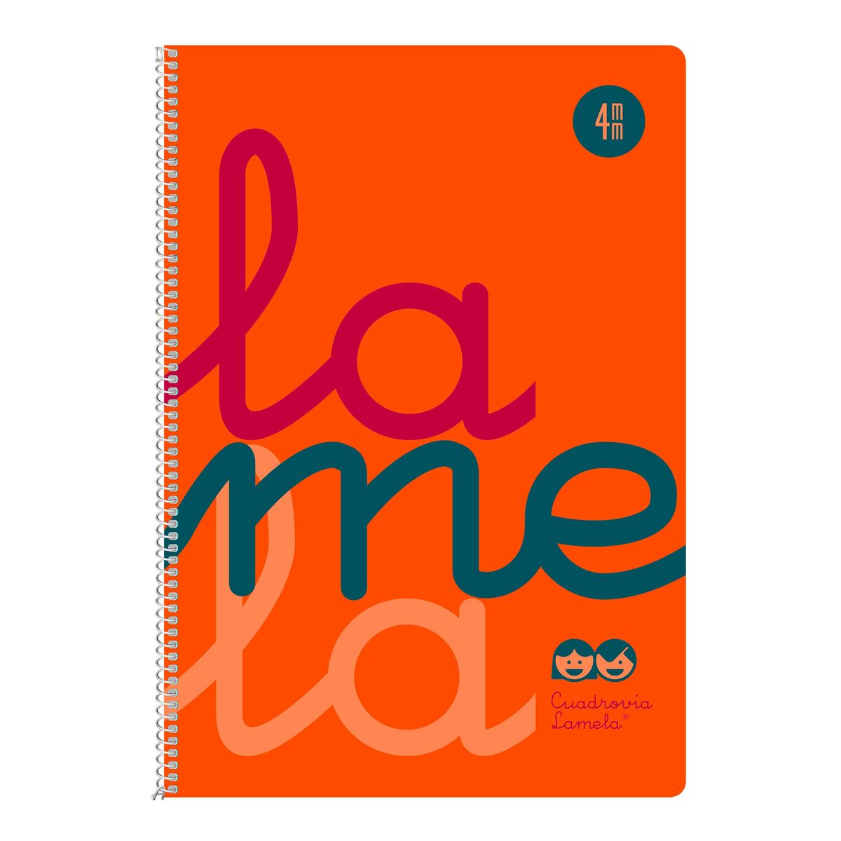 Notizbuch Lamela Orange Din A4 80 Blatt 5 Stücke – LuxeStyle Schweiz