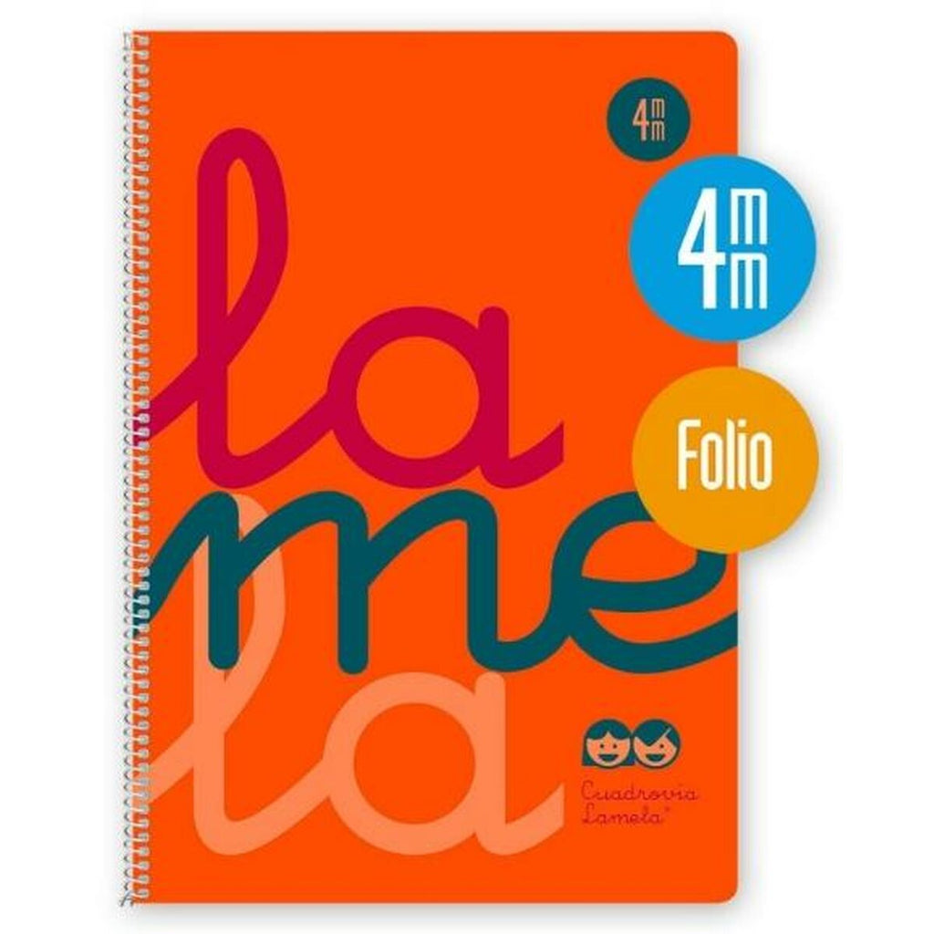 Notizbuch Lamela Orange Din A4 80 Blatt 5 Stücke – LuxeStyle Schweiz