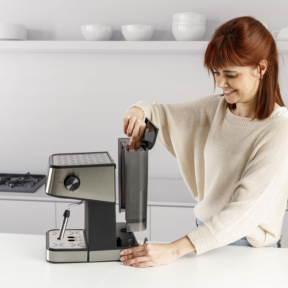 Express-Kaffeemaschine Taurus TRENTO Stahl 1,5 L