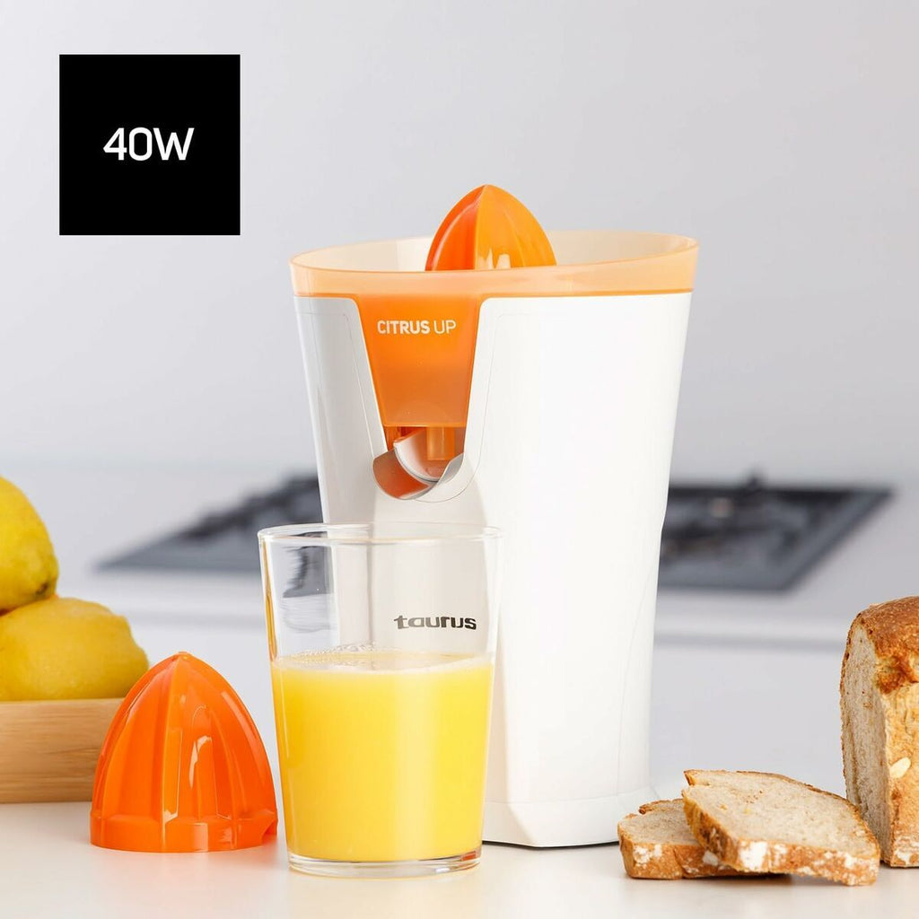 Elektrischer Entsafter Taurus CITRUS UP Weiß Orange 200 ml