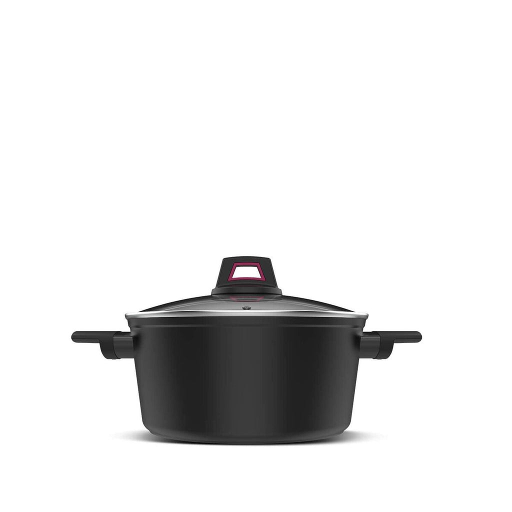 Topf mit Deckel Taurus Schwarz 2 L 20 cm
